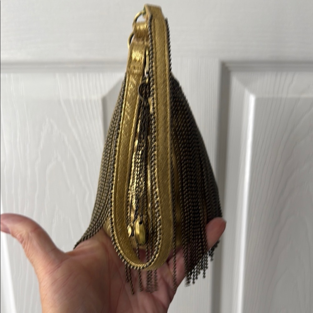Hobo Gold Fringe Women's Bag - Picture 4 of 16